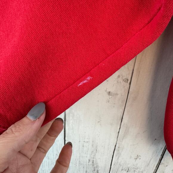 VTG Santee Red Heavyweight 1999 Rose Bowl Wisconsin Badgers Sweatshirt Large - Picture 7 of 16